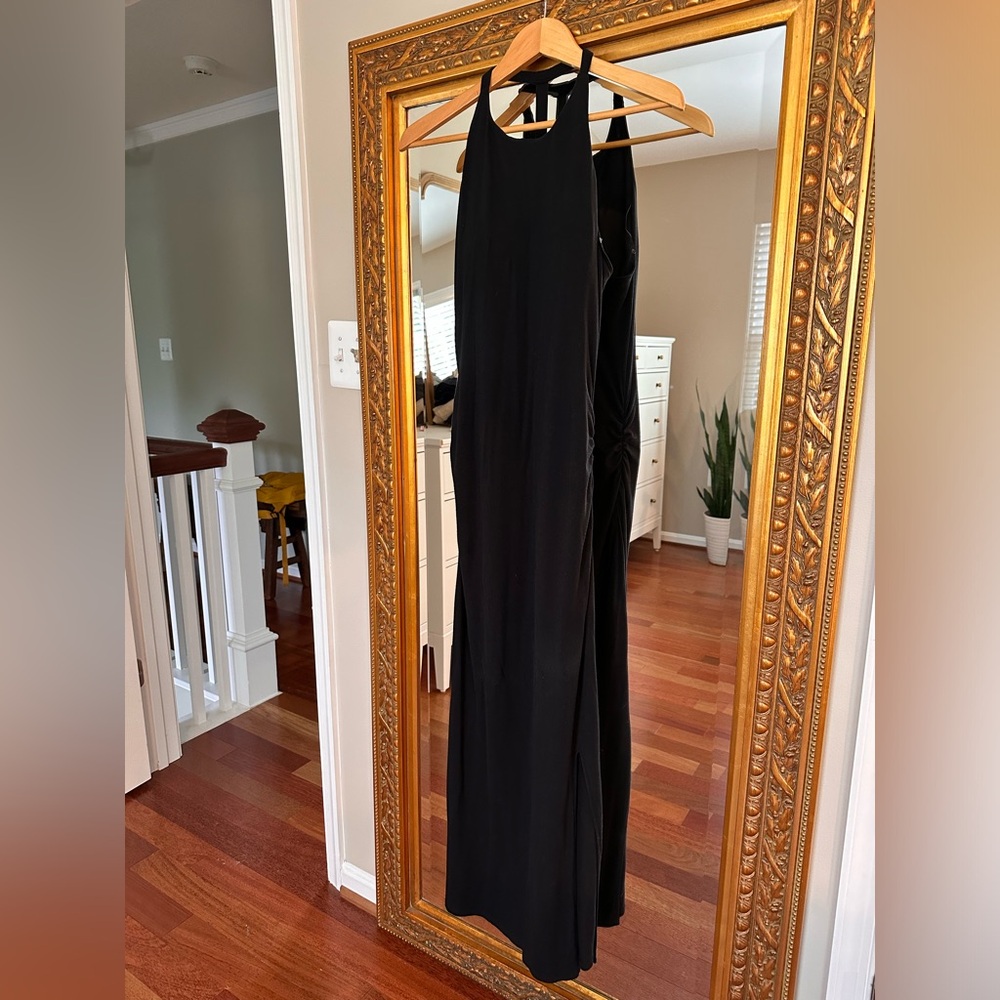 Athleta Black Maxi with T Back